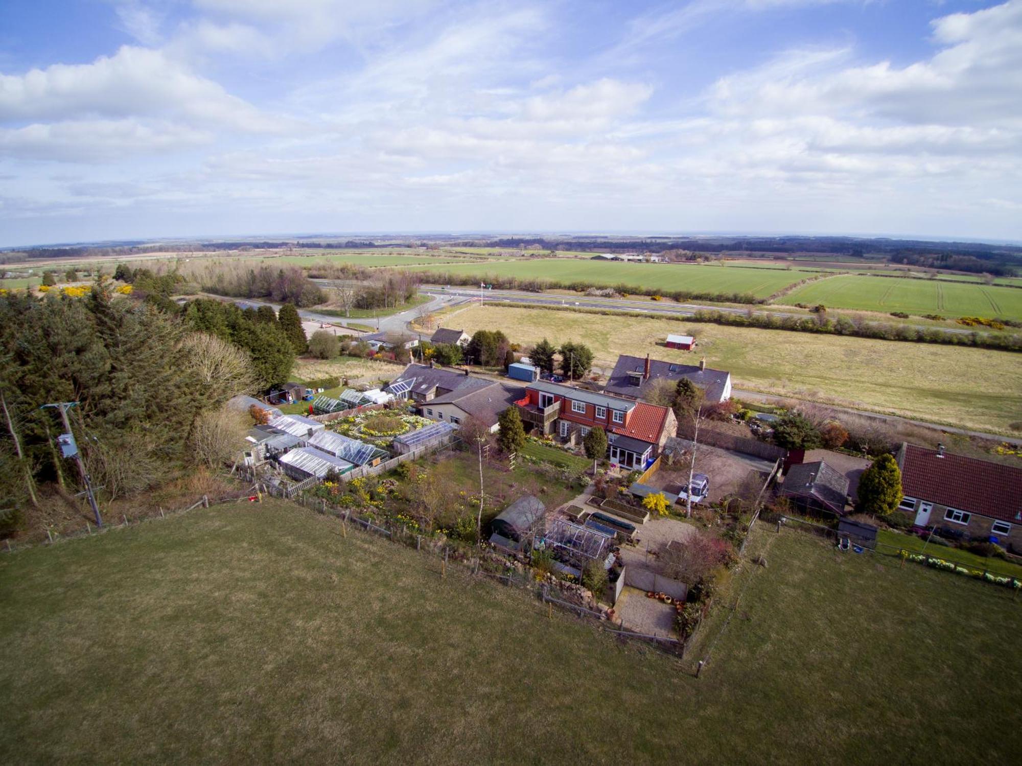Birdsong Cottage Bed And Breakfast Chathill Buitenkant foto